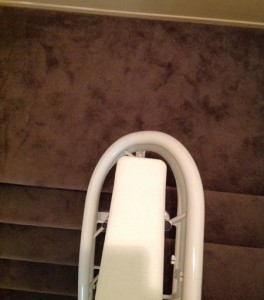 Chair Lift - Curved Rail for Stairs