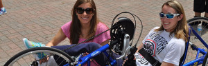 Recumbent bike customers